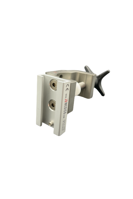 Beslag med styr for T-spor til Mulitiklo. JB 163-00-01 af JB Medico