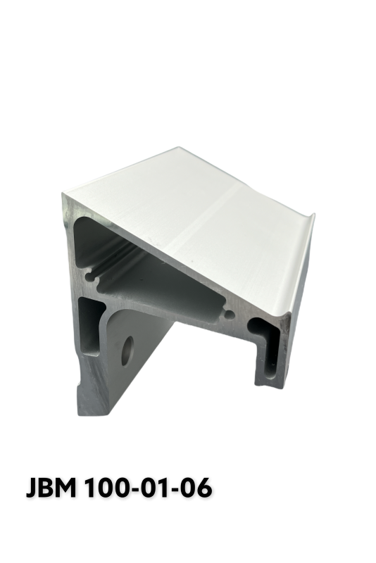 JBM Bedside Rail, hygienic design 10x30 mm DK Standard, JBM 100-01-06 by JB Medico