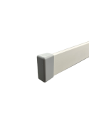 Tapa embellecedora para perfil de riel estándar escandinavo 10x30 mm, JB 248-00-00 por Jb Medico