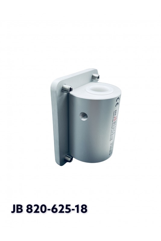 GCX-rail bracket with FIXING DEVICE, Ø18 mm. bushing hole, JB 820-625-18