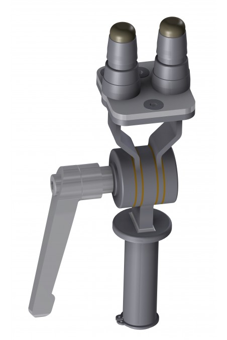 Manivela de bloqueo M10x40 mm en acero inoxidable. JB 46-00-00 por JB Medico