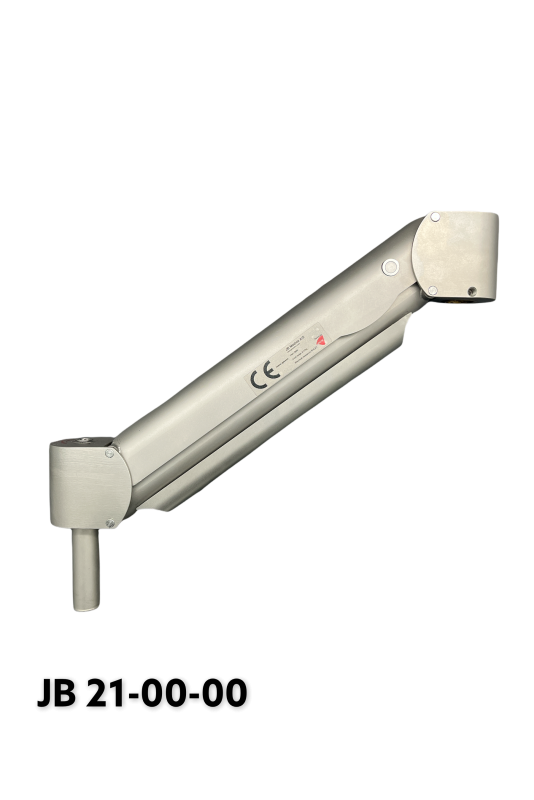 Gasarm 2-8 kg. rustfast stål med låsning af højde positionen