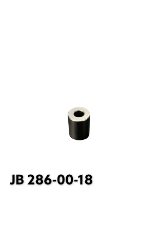 Afstandsbøsning, rustfast stål til 2 typer kulisseskinner, længde 18 mm JB 286-00-18 af JB Medico