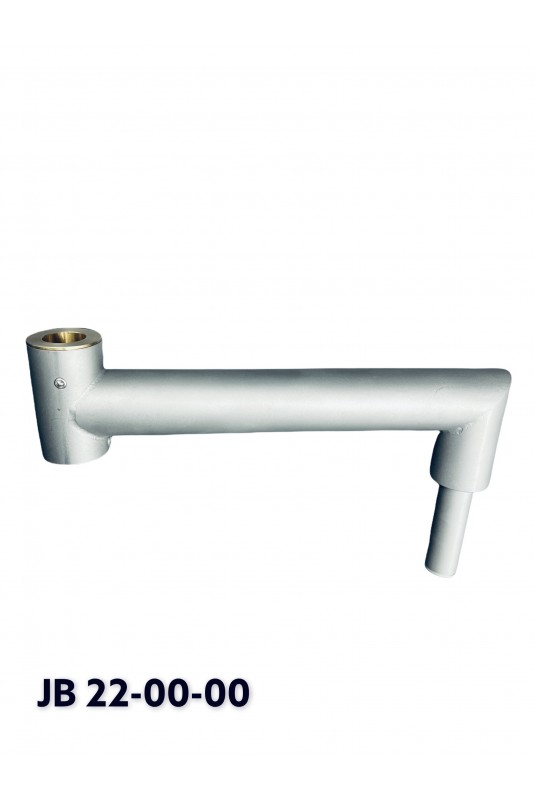 Manuel extension monitor arm, stainless steel