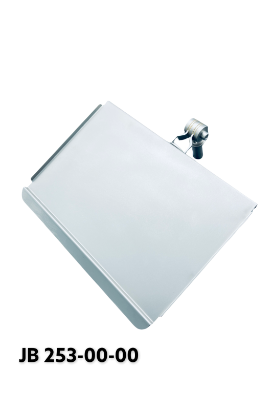 Ophængsplade til fx. medicoudstyr, rustfast stål, Ø20mm aksel,  JB 253-00-00 af JB Medico