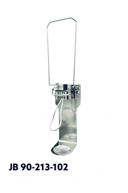 Dispenser, 10 cm arm, drip tray and adapter bracket for 1-litre bags, JB 90-213-102 by JB Medico