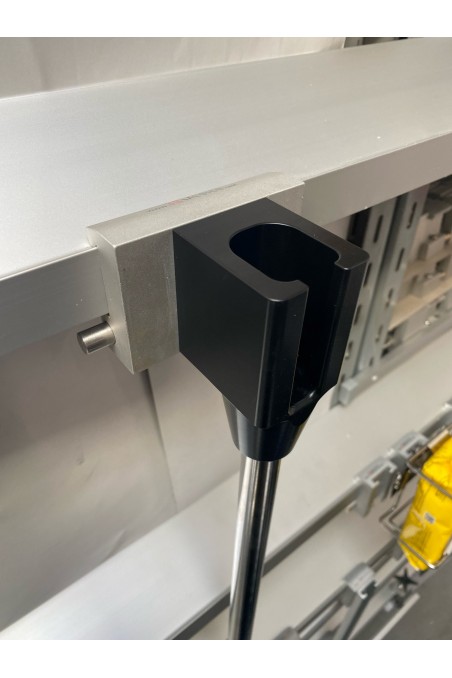 Scoop holder in black POM and 400mm stainless steel for Olympus Scopes