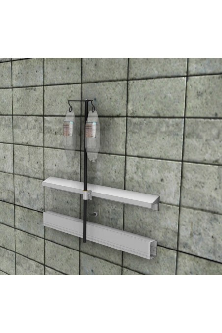 Columna telescópica 1.500 mm para montaje en riel o tubo,  JB 15-00-20 por JB Medico