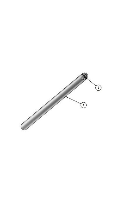 Telescopic pole, 1500 mm, fits e.g. rail clamps JB 15-00-20 by JB Medico