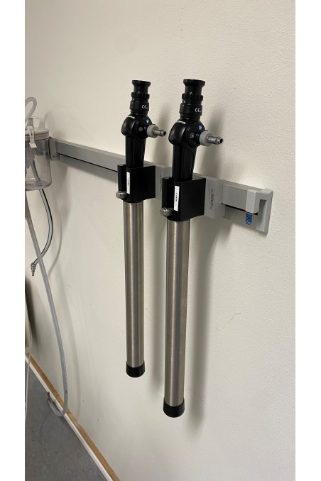 Scoop holder in black POM and stainless steel for Olympus Scopes, JB 400-38-OL by JB Medico