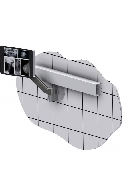 Wall Bracket, Extended, Circular, Ø20mm Hole. JB 241-00-00, by JB Medico