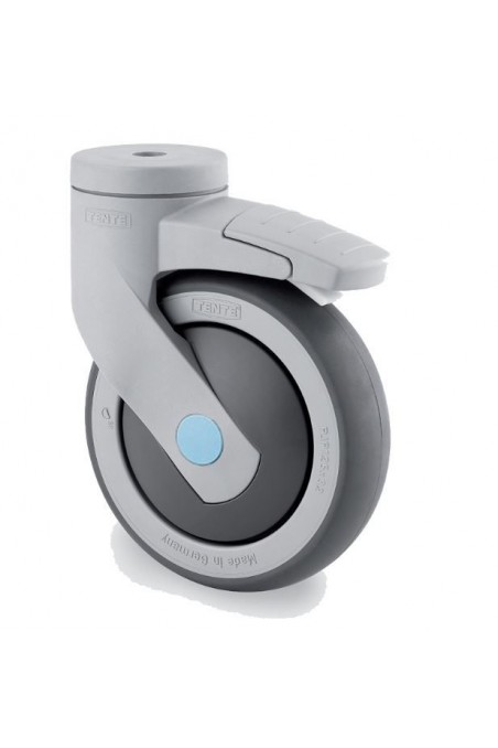 Swivel Castors with total lock 75 mm Stainless, 5225PJP075L51-10, by JB Medico