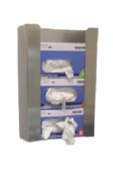 Soporte de pared para 3 cajas de guantes, JB 110-00-00 por JB Medico