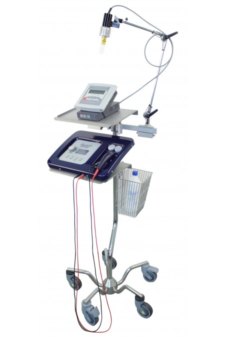 Atril para equipos médicos en acero inoxidable con eje de Ø20 mm, JB 253-00-00 por JB Medico