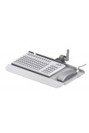 Atril para teclado con reposamuñecas en acero inoxidable y eje de Ø20 mm. JB 43-01-00 por JB Medico