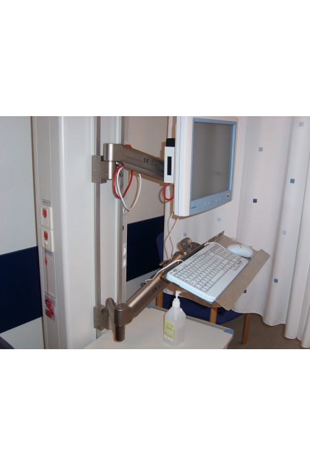 Tastaturholder, håndledsstøtte, Ø20 mm aksel, JB 43-01-00 af JB Medico