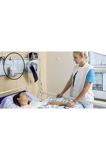 Mask & tubing hook, T-slot bracket. JB 162-00-00, by JB Medico