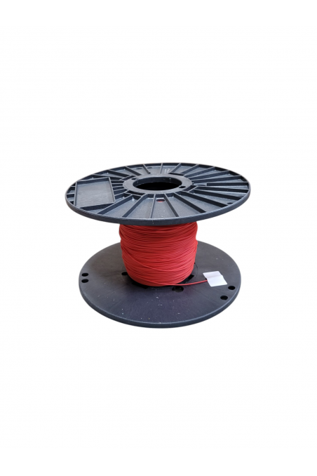 Cordón de llamada en bobina – LDPE rojo, 100 m –, JB IP 100-RED, por JB Medico