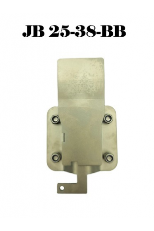 Lås for B. Braun pumpe rack i rustfast stål, JB 25-38-BB af JB Medico