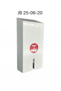 Cover & lock for wire dispensers, polished or white-painted steel JB 25-06-20 by JB Medico