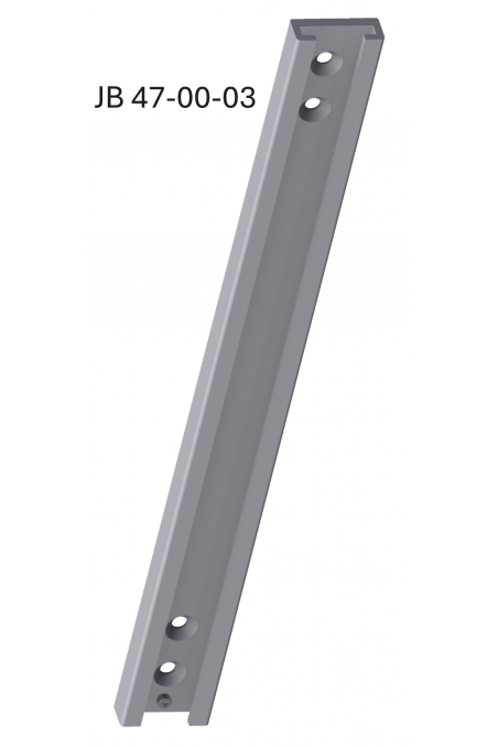 Wall bracket, three glove box holders, Aluminium, JB 47-00-03 by JB Medico