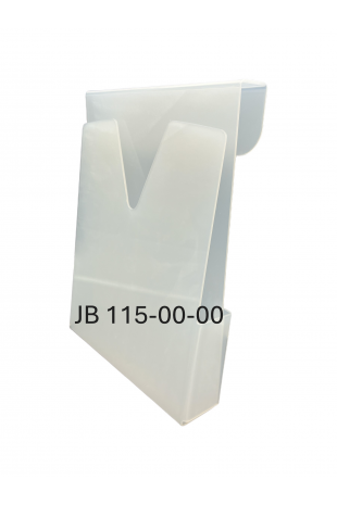 Journalholder i hård matteret plast (PP), JB 115-00-00 af JB Medico