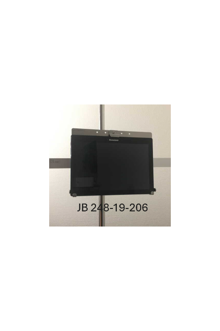 Ipad/Tablet-holder, monteret med kulisseklo, DK 10x30 mm. Standard JB 248-19-206 af JB Medico