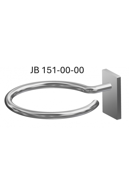 Bracket for Sharps containers, round, Ø89 mm. JB 151-00-00 by JB Medico