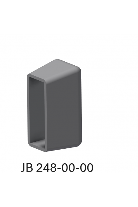 Tapa embellecedora para perfil de riel estándar escandinavo 10x30 mm, JB 248-00-00 por Jb Medico