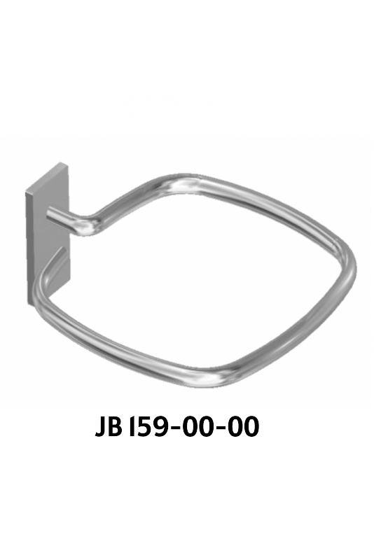 Bracket for Sharps containers, oval, 133x133mm, JB 159-00-00 by JB Medico