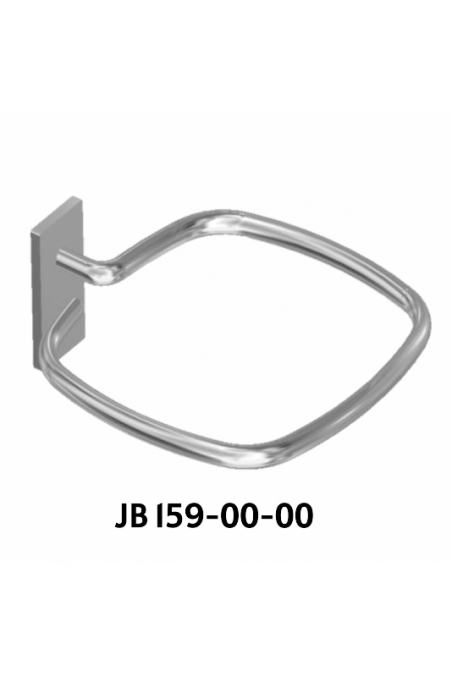 Bracket for Sharps containers, oval, 133x133mm, JB 159-00-00 by JB Medico