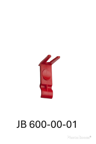 Tubing holder for 10x30mm Scandinavian bedside rails, JB 600-00-01 by JB Medico