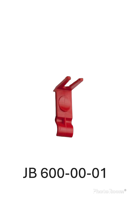 Tubing holder, RED for 10X30 mm Scandinavian Medical Equipment Rails