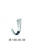 Soporte de pared para trapecios de cama y otros accesorios  en acero inoxidable, JB 146-45-38 by JB Medico