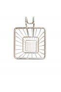 Catheter container, Wire basket 6,6 Litre, hook for T-slot, Stainless Steel (AISI 304), JB 161-350-150 by JB Medico