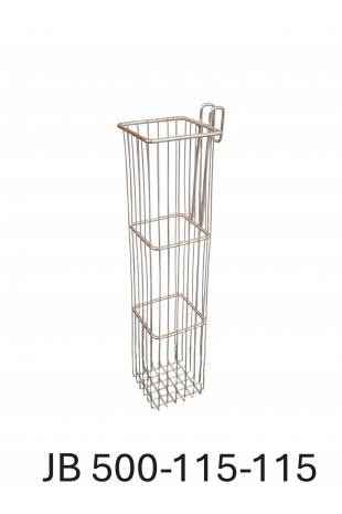 Soporte para catéteres de 6,6 litros con gancho para ranura en T, JB 500-115-115