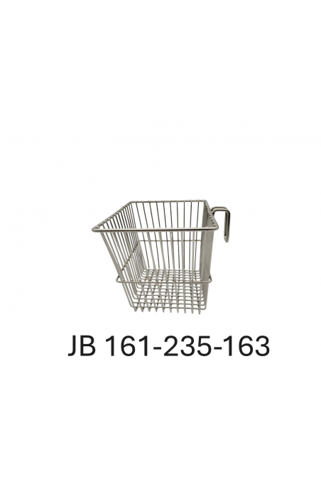 Wire basket 3,5 L, conical, hook for T-slot. JB 161-03-50 by JB Medico