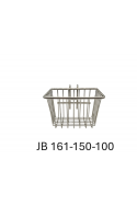 Wire basket 1 L, conical, hook for T-slot. JB 161-150-100 by JB Medico