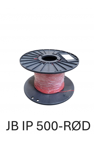 Cordón de llamada en bobina – LDPE rojo, 500 m – JB IP 500-RØD por JB Medico