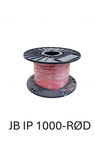 Cordón de llamada en bobina – LDPE rojo, 1.000 m –, JB IP 1000-RED, by JB Medico