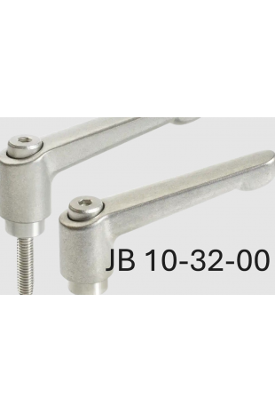 Manivela de bloqueo, acero inoxidable, M10X32 mm. JB 10-32-00 por JB Medico