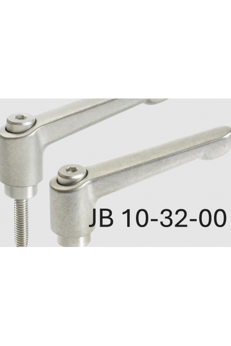 Stainless steel adjustable handle, M10x32 mm, JB 10-32-00 by JB Medico