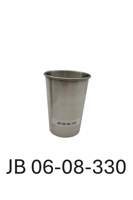 Vaso recolector para sistema de aspiración de 330 ml en acero inoxidable AISI 201, JB 06-08-330 by JB Medico