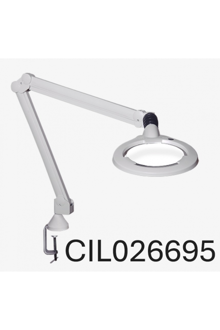 Circus LED magnifying glass Lamp, T100 Wh 600 940 5D CLA EU, CIL026695 by JB Medico