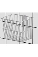 Wire basket 15 L, conical, hook for T-slot, JB 161-02-01