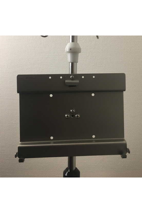 Ipad/Tablet-holder, multiklo til dropstativ/søjler. JB 248-19-158 af JB Medico