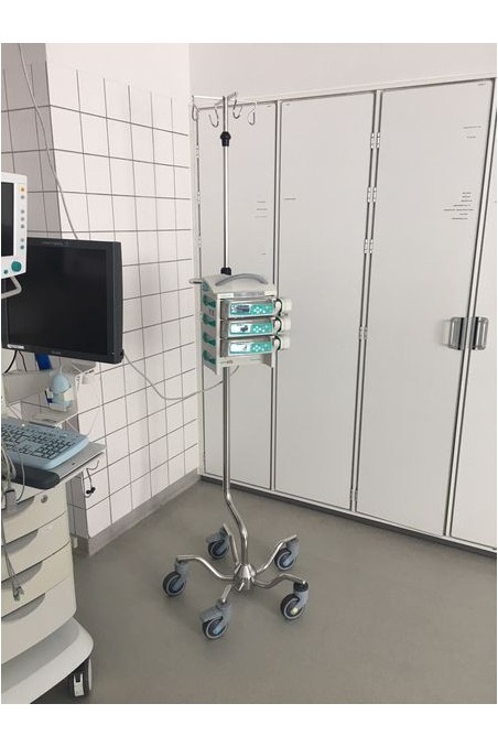 Soporte para infusión XL "One Hand", JB 332-2-320-190 by JB Medico