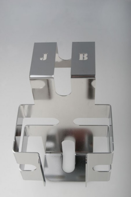 Hygienic Universal Urinal Bottle Holder, Stainless Steel (AISI 304). JB 92-00-00 by JB Medico