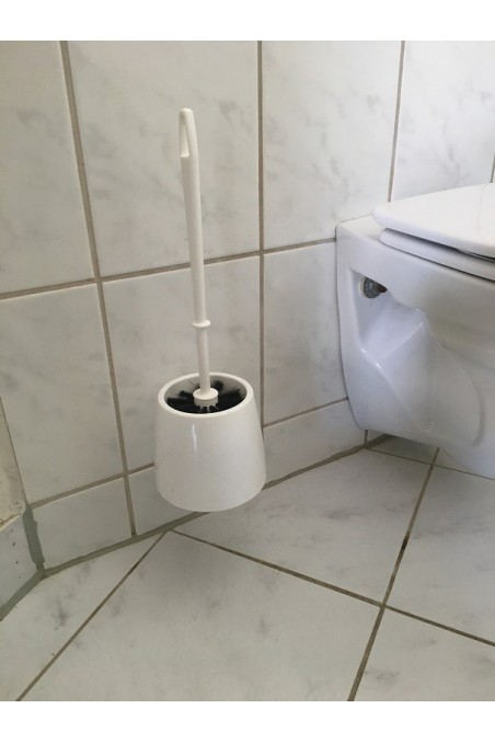 Toiletbørsteholder, aluminium, vaskbar, runde og ovale børster, JB 350-00-00 af JB Medico