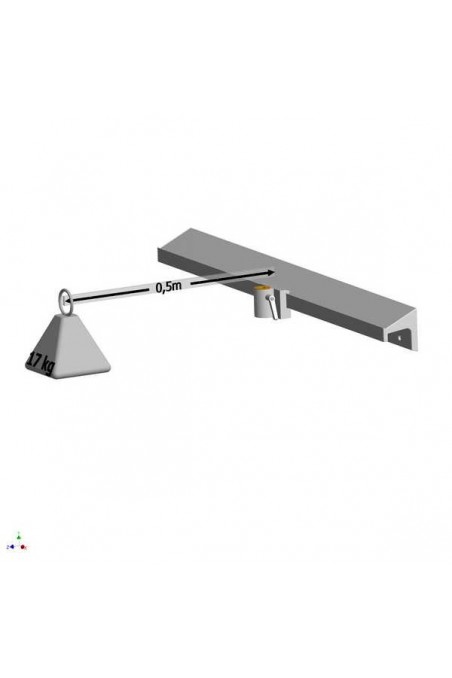 JBM Bedside Rail, hygienic design 10x30mm DK Standard, JBM 100-01-06 by JB Medico